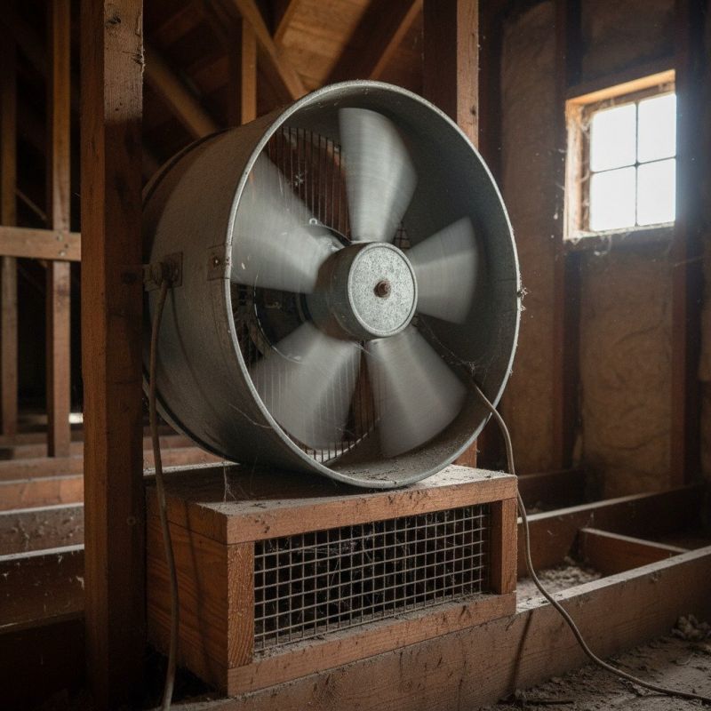 Attic Fan Installation in Orem, UT