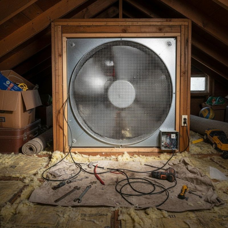 Attic Fan Servicing in Alpharetta, GA