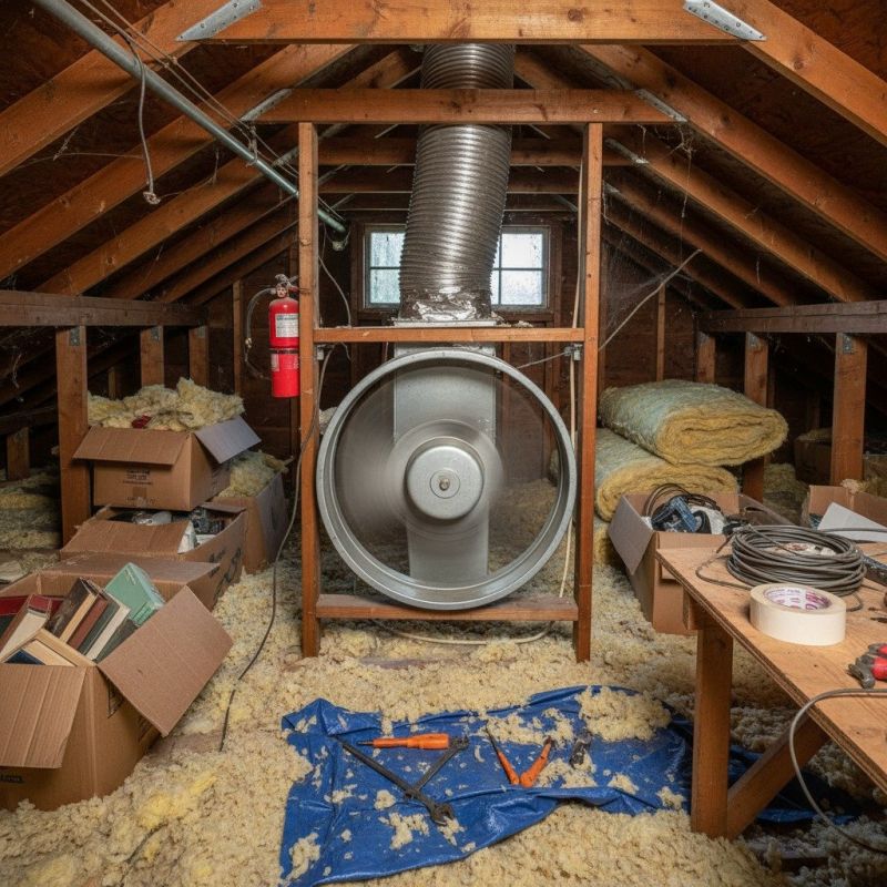 Attic Fan Servicing in Provo, UT