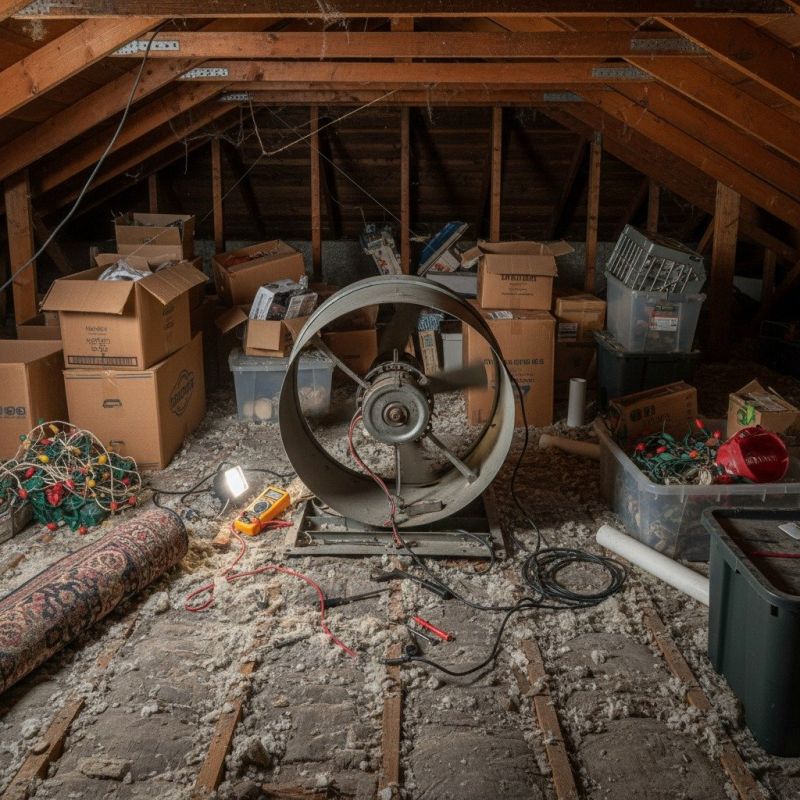 Attic Fan Servicing in Provo, UT