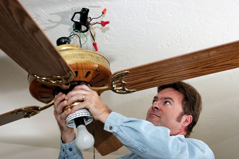 Hanging Fan Installation in Kansas City, KS